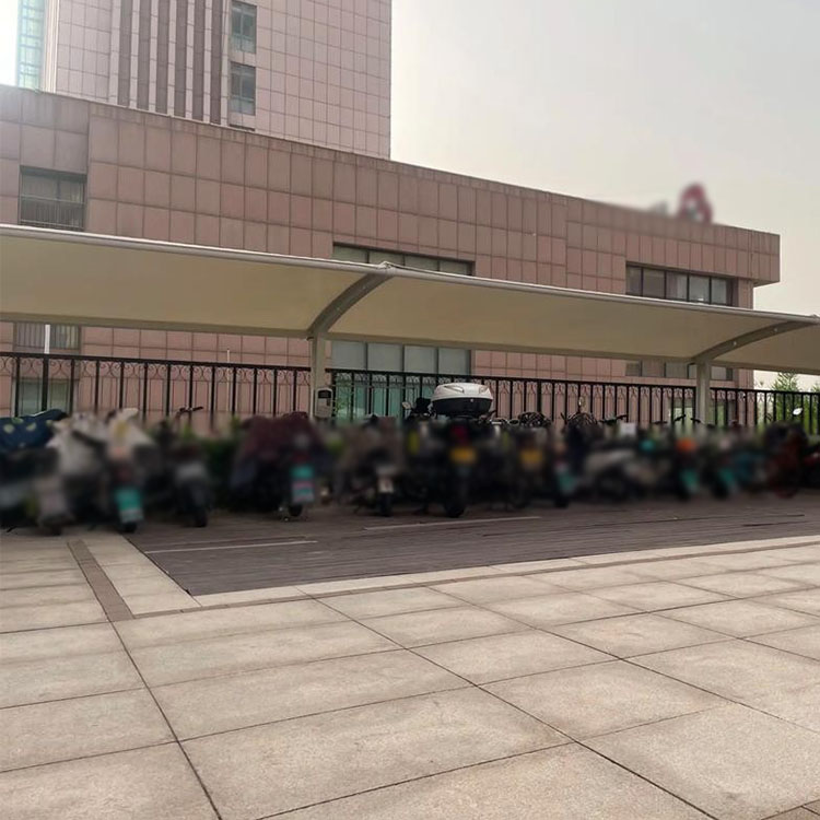 勃利县膜结构电动车棚